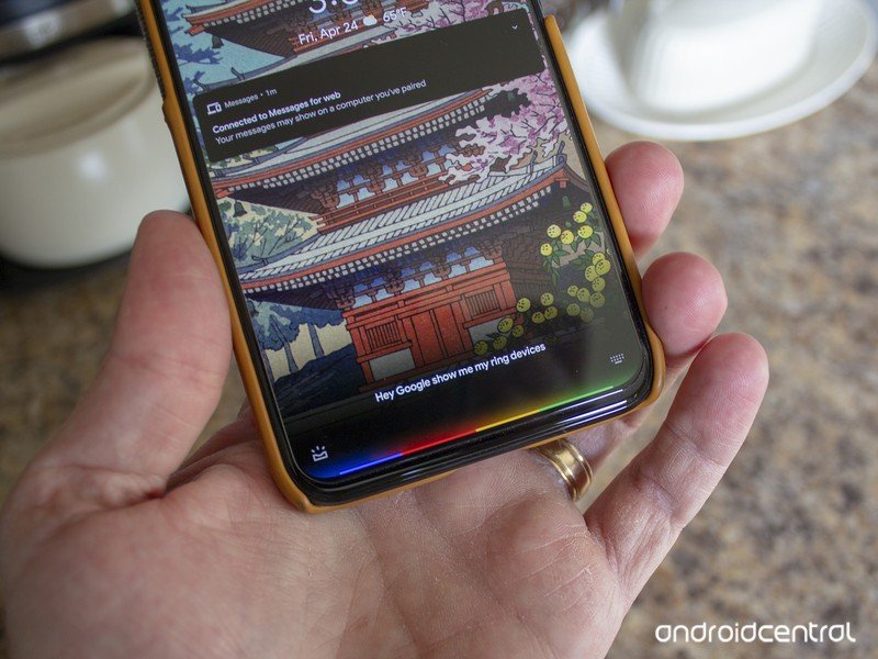 Google Assistant Pixel 4 Xl Ring Command