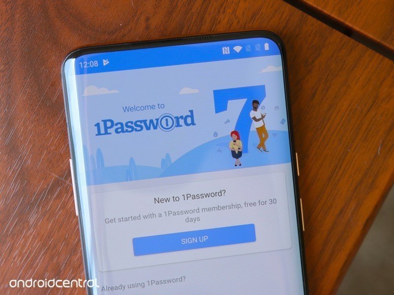 1Password Login Hero