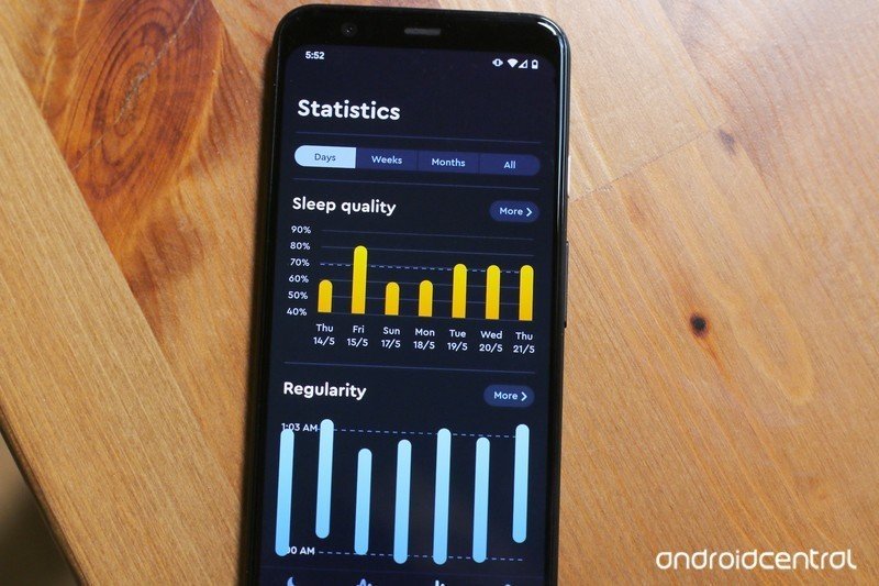 Sleep Cycle Pixel 4 App Lifestyle