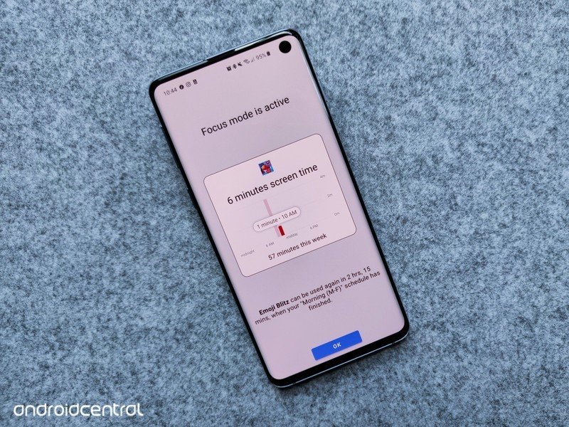 ActionDash 4 Focus Mode Usage