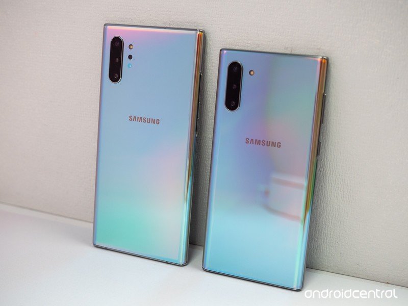 Galaxy Note 10 and Note 10+