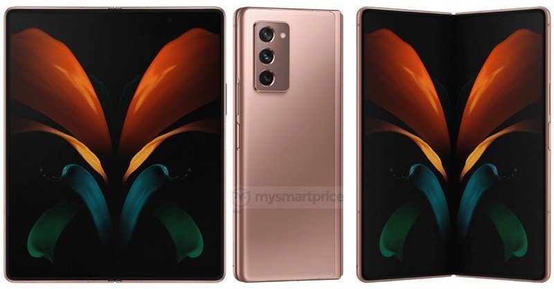 Samsung Galaxy Z Fold 2 Hq Render