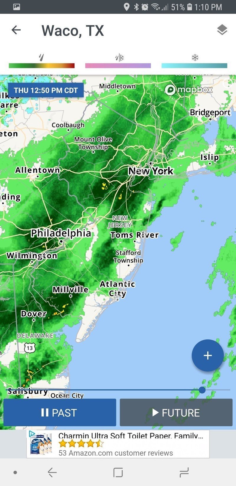 Weather Channel radar