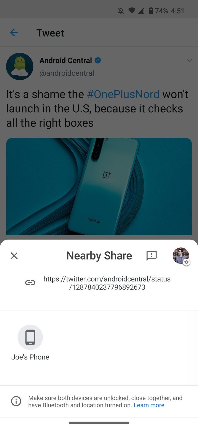 How to use Nearby Share on your Android phone