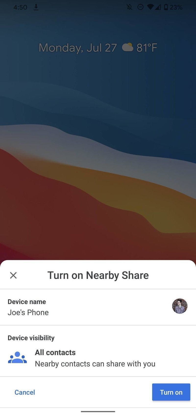 How to use Nearby Share on your Android phone