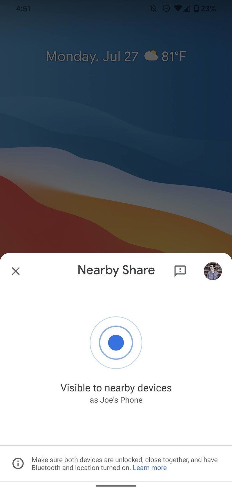 How to use Nearby Share on your Android phone