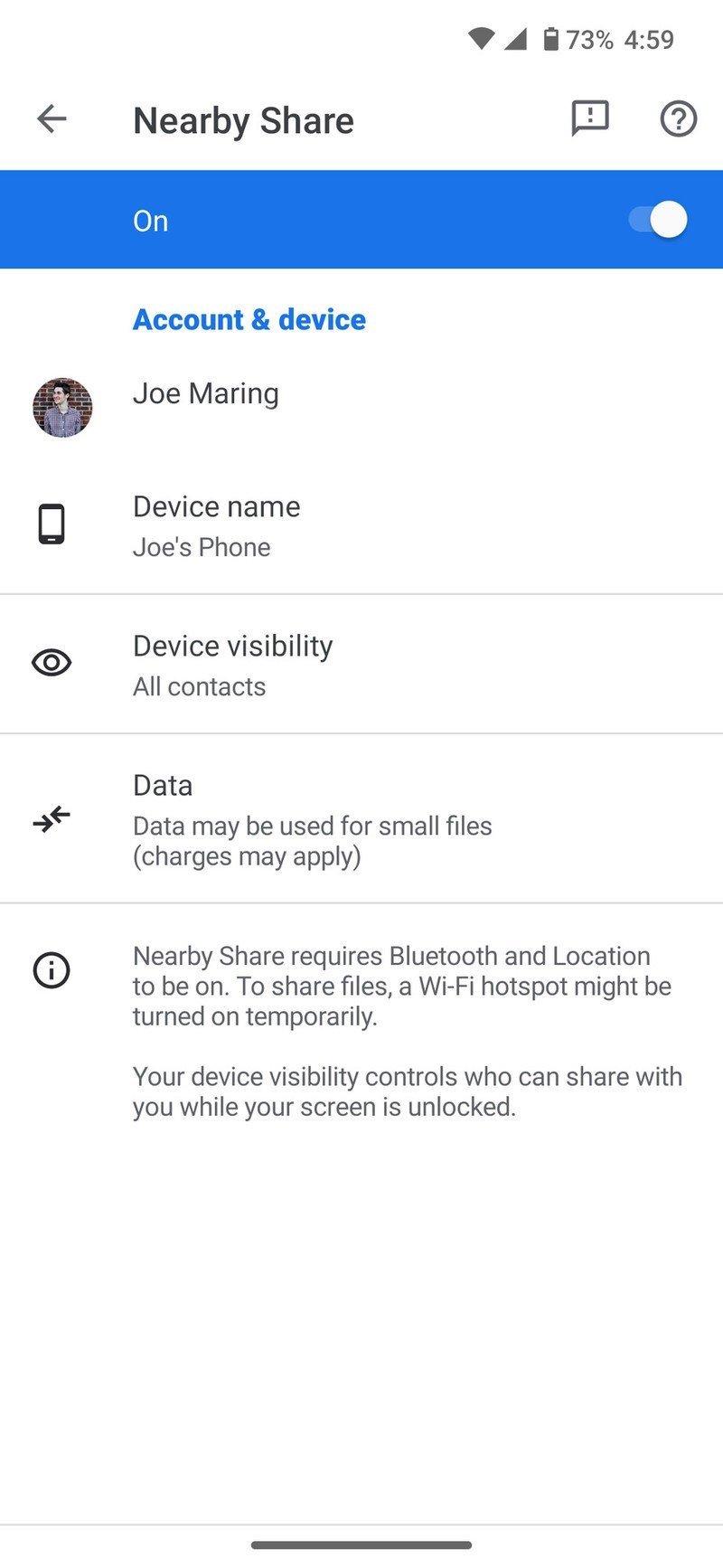 How to use Nearby Share on your Android phone