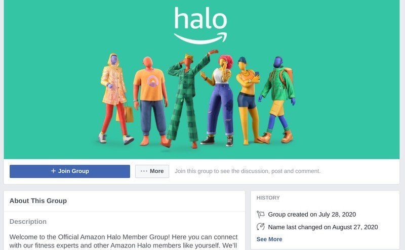 Amazon Halo official Facebook Group