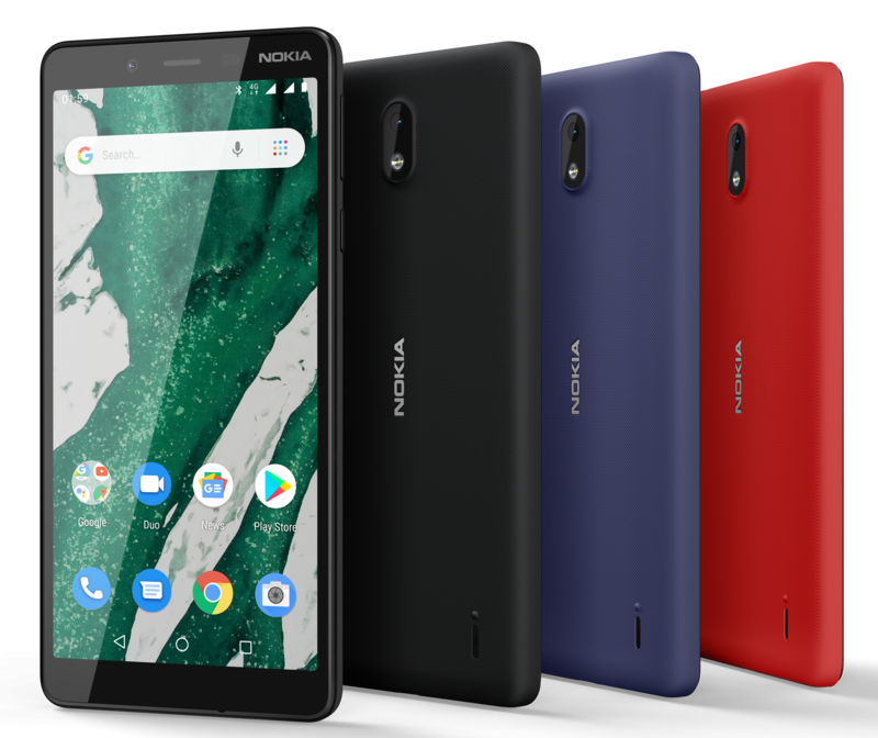 Nokia 1 Plus in all colors