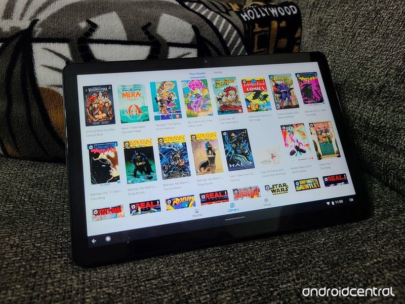 Lenovo Chromebook Duet is great for comics!