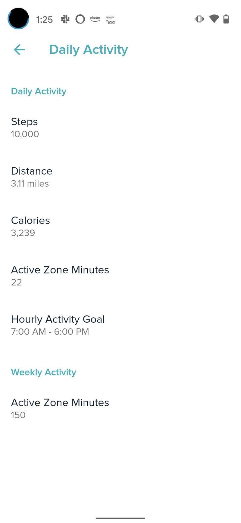 Fitbit Goals Step 4