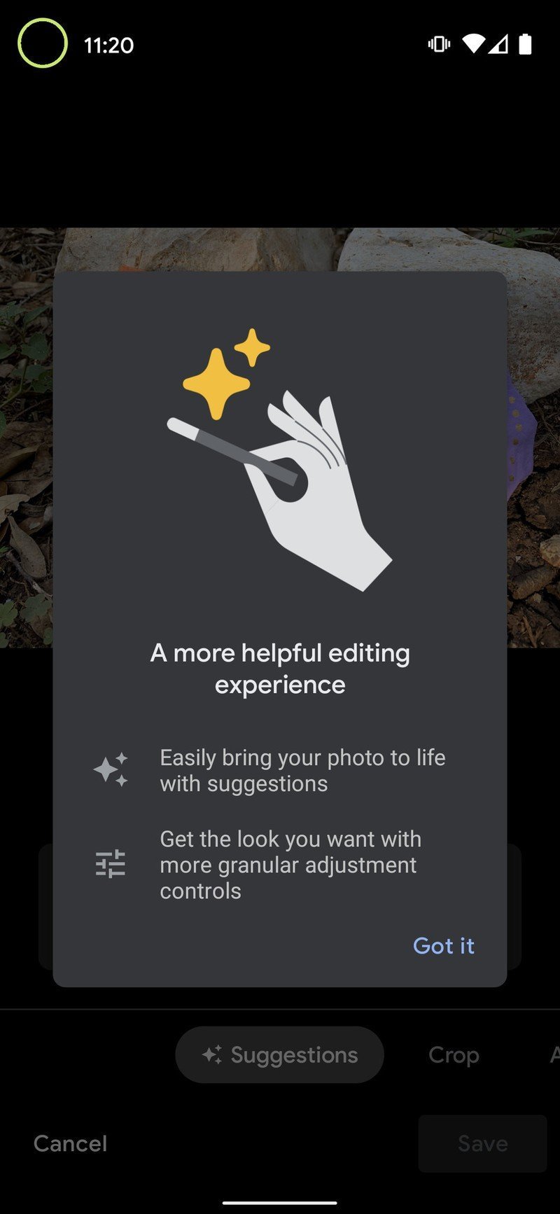 Google Photos editing tools 1