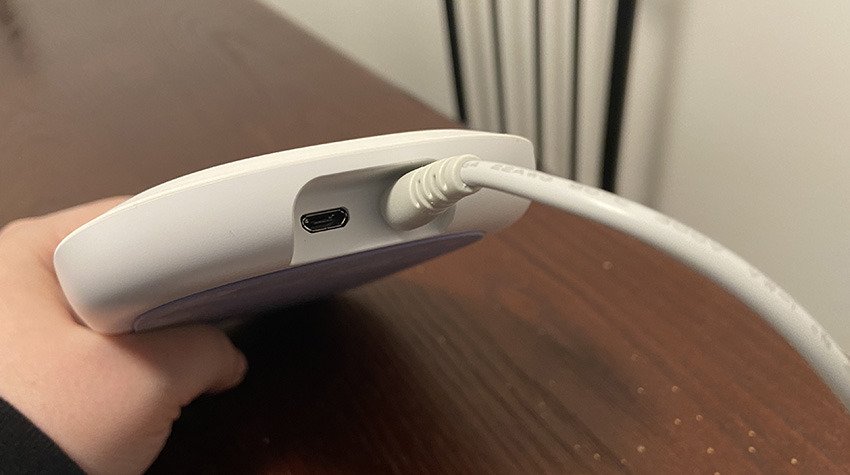 The microUSB port