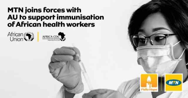 MTN partners with African Union on COVID-19 vaccinations