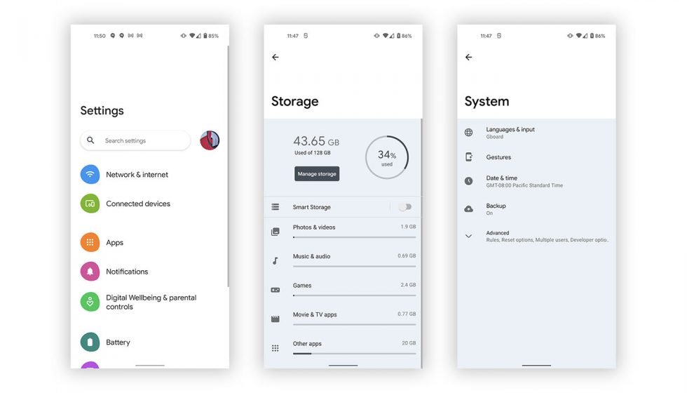 Android 12 Silky Home