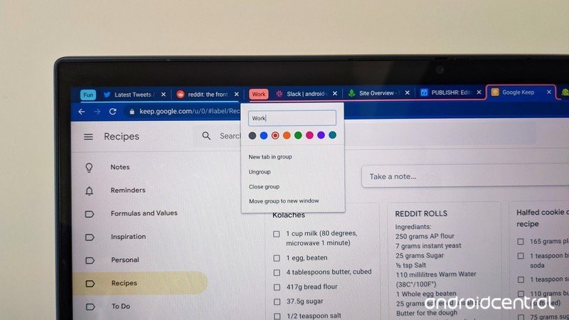 Chrome Tab Groups Closeup Hero