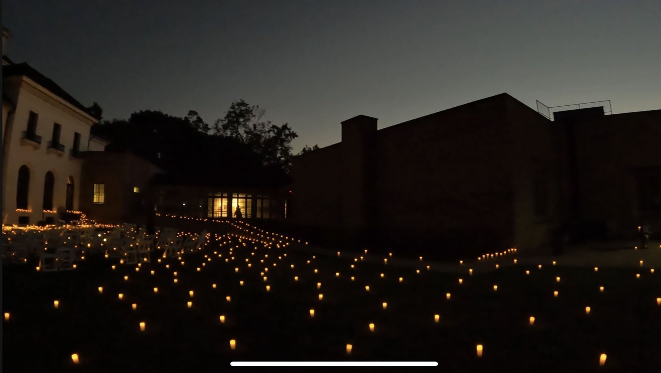 A still from a 4K night video
