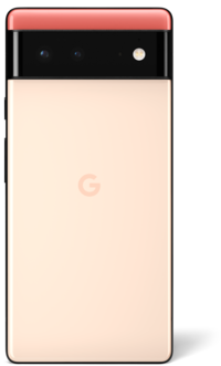 Google Pixel 6 Kinda Coral Render