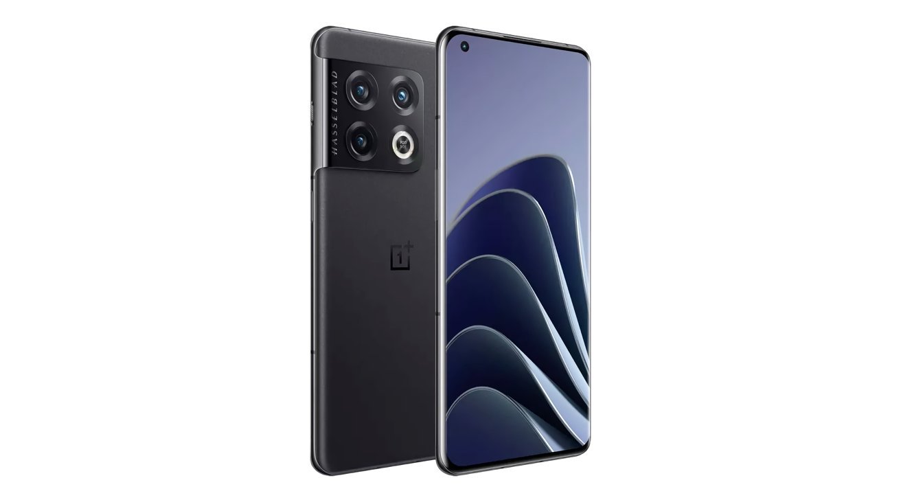 OnePlus' display has a ProMotion-like adaptive refresh rate, and a punch-hole camera.