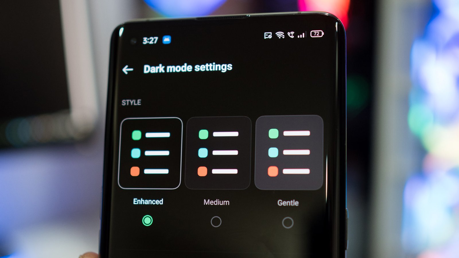 ColorOS 11 dark mode