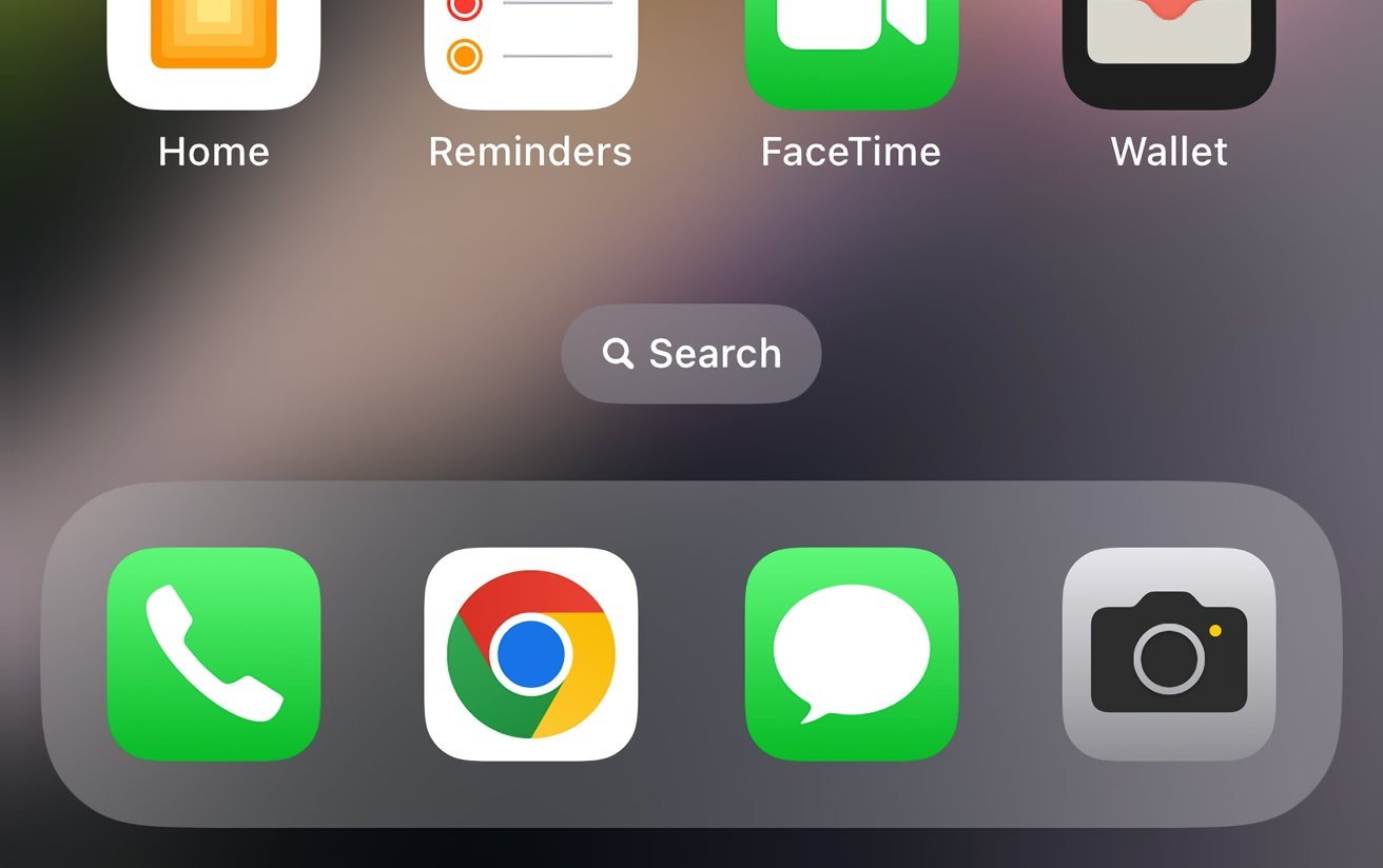Tap the Search button to enter Spotlight, or otherwise swipe down from the center of the screen.