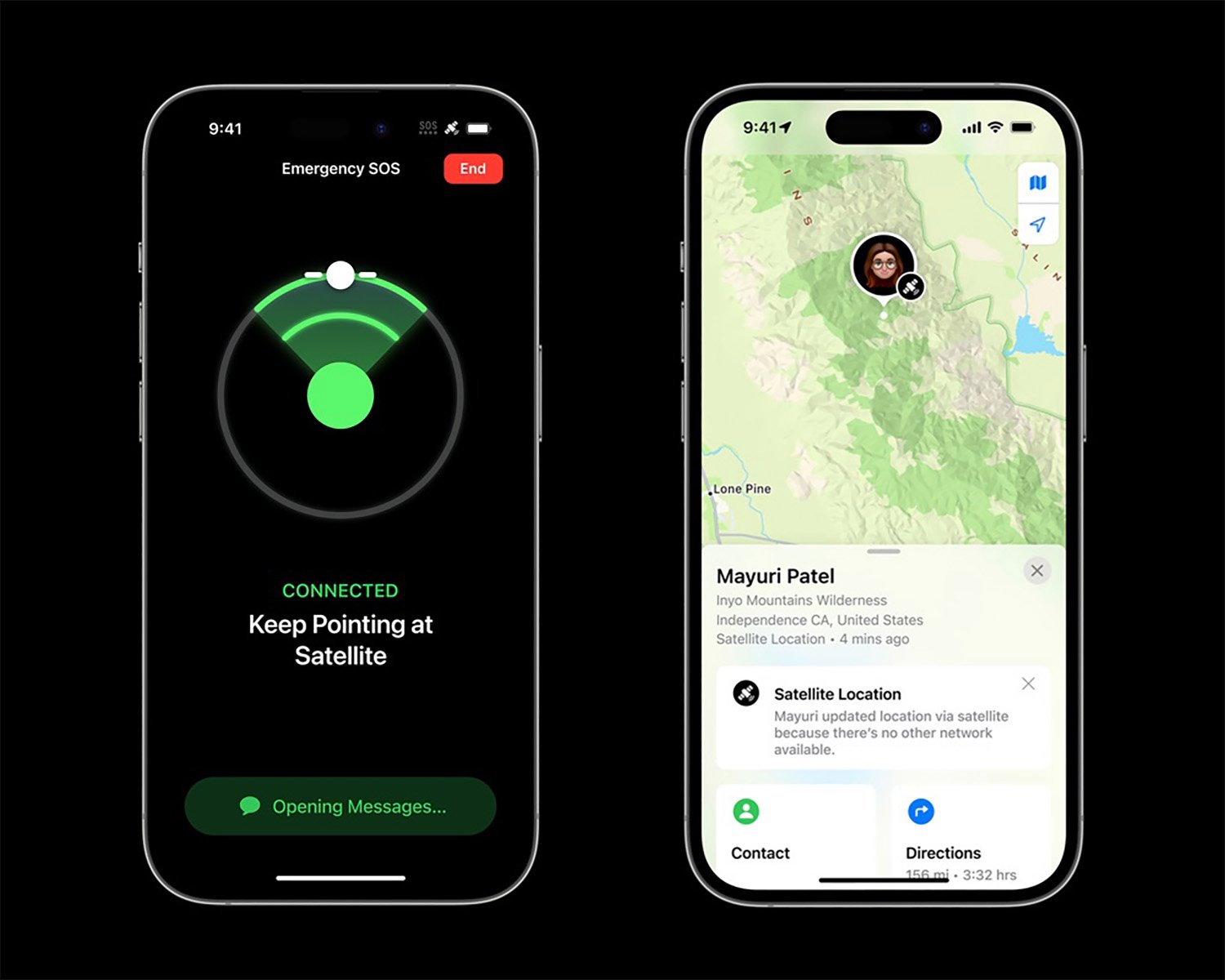 iPhone 14 Satellites