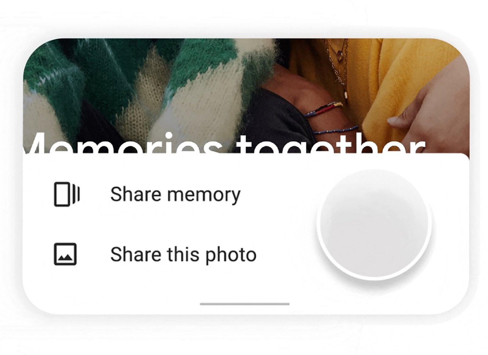 Share Memory Google Photos