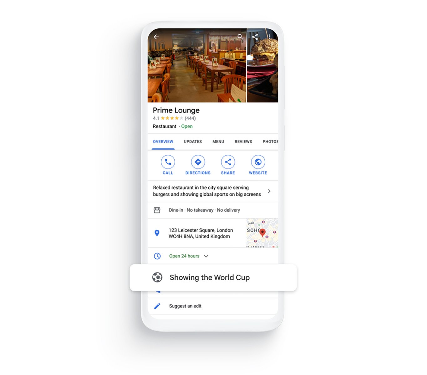 Google Maps World Cup