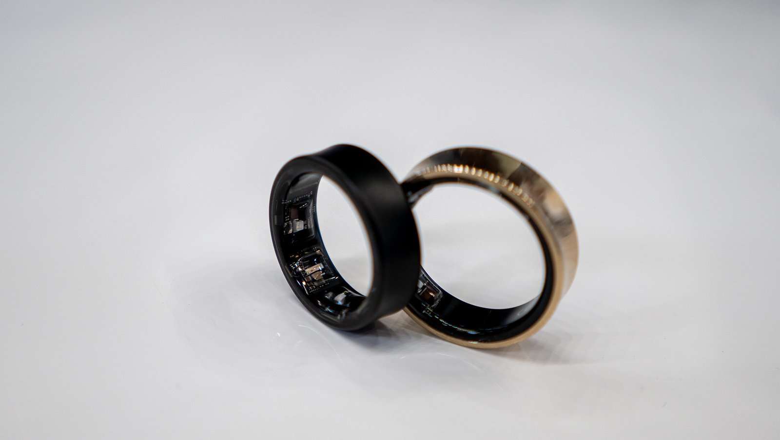 The black and gold Galaxy Ring