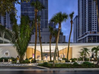 Apple Miami Worldcenter opens Friday, January 24, in downtown Miami