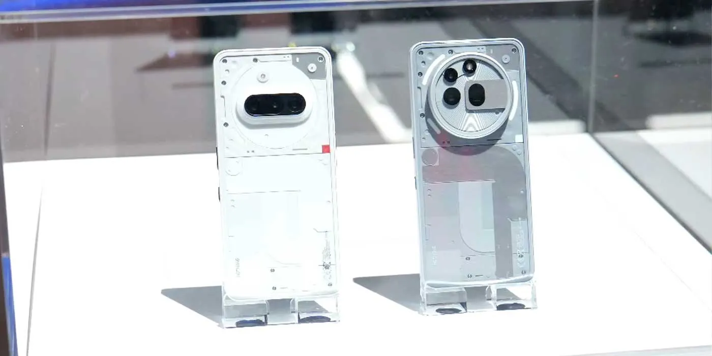 Nothing's new phones showcased at MWC 2025