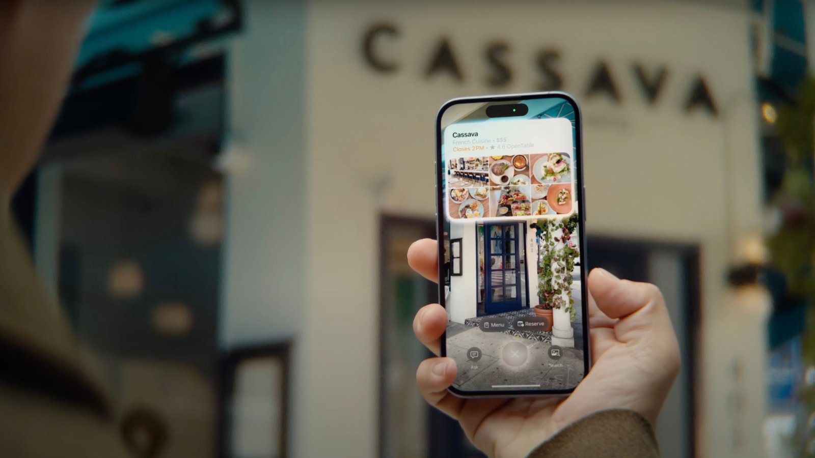 Apple Visual Intelligence on iPhone 16 Pro
