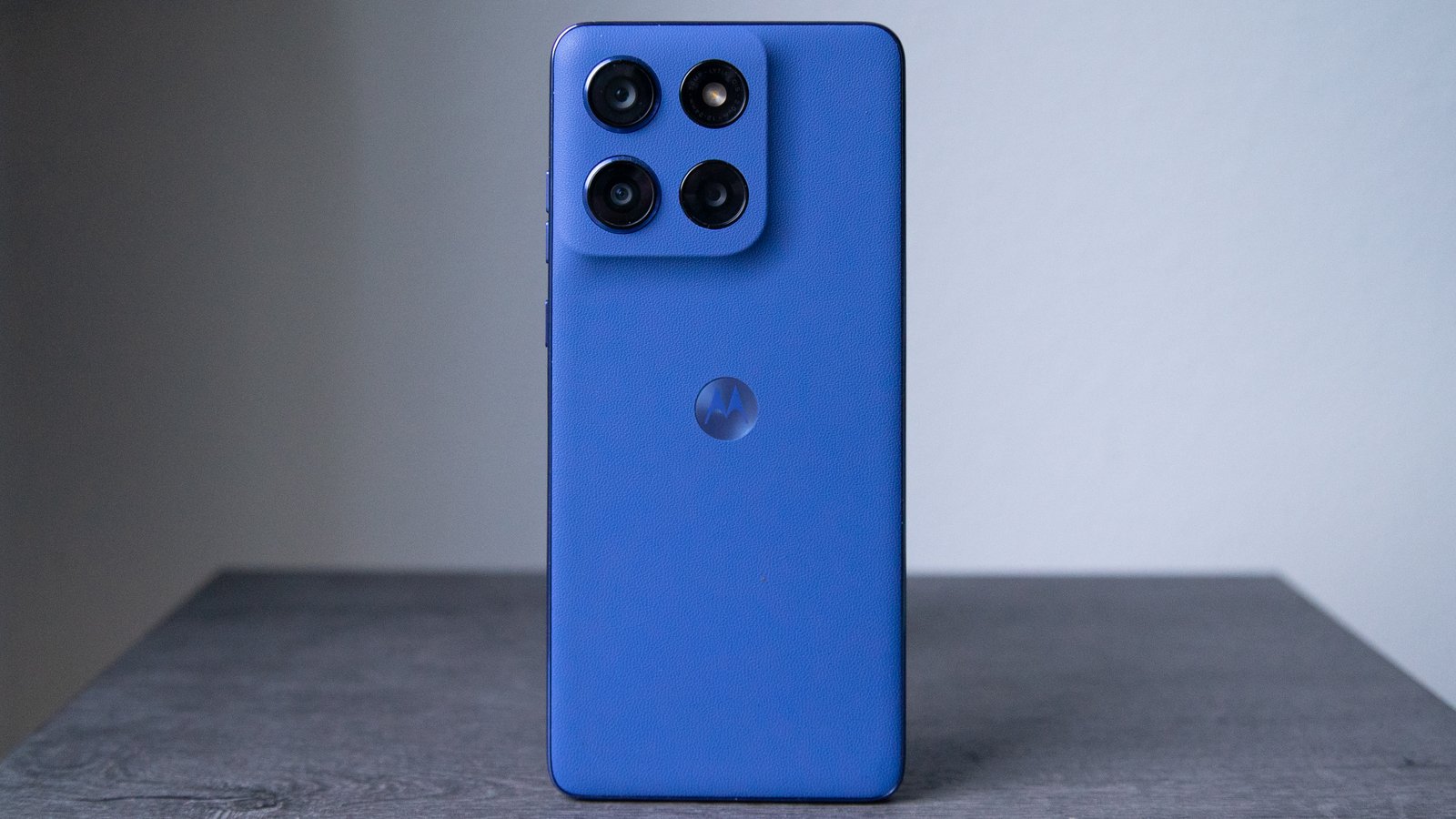 Moto G Stylus 2025 on a table