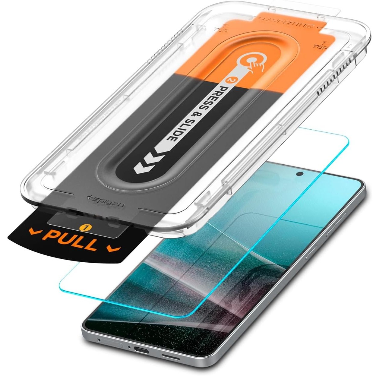 Spigen GlasTR EZ FIT Pro for Galaxy S25 Edge 2-Pack