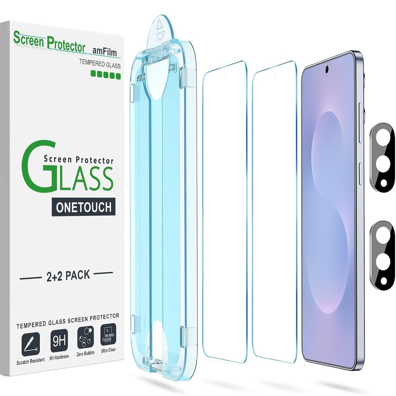 amFilm Auto-Alignment OneTouch for Samsung Galaxy S25 Edge