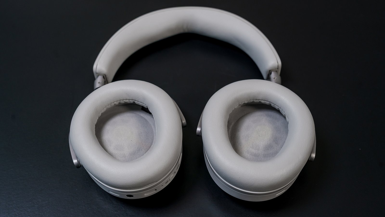Beyerdynamic Aventho 300 headphones positioned with ear cups facing up.