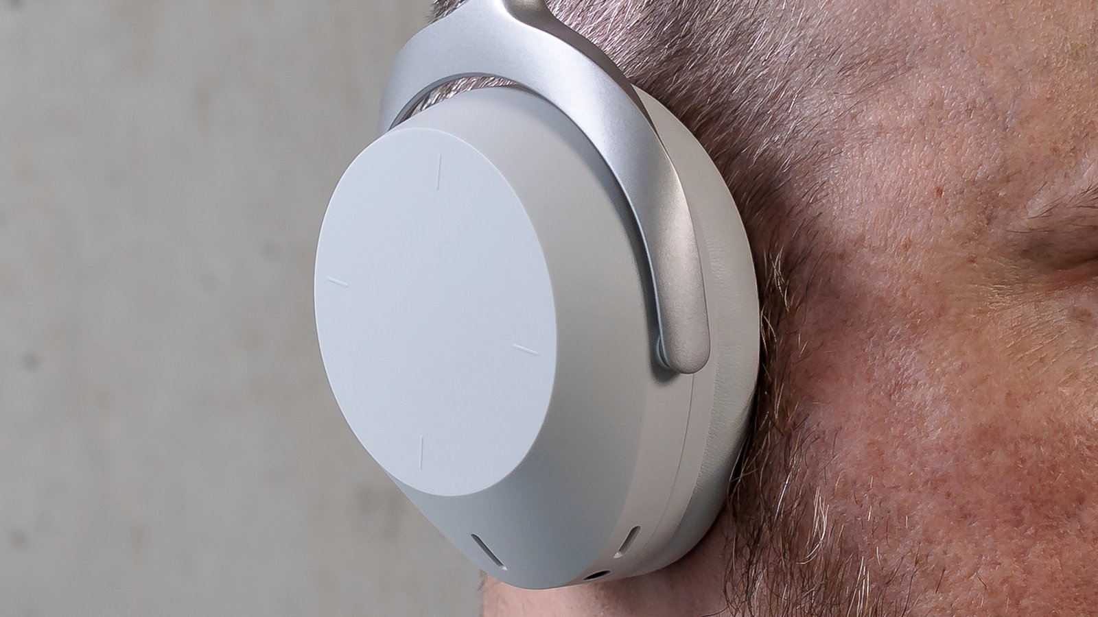 Close-up view of Beyerdynamic Aventho 300 headphones.