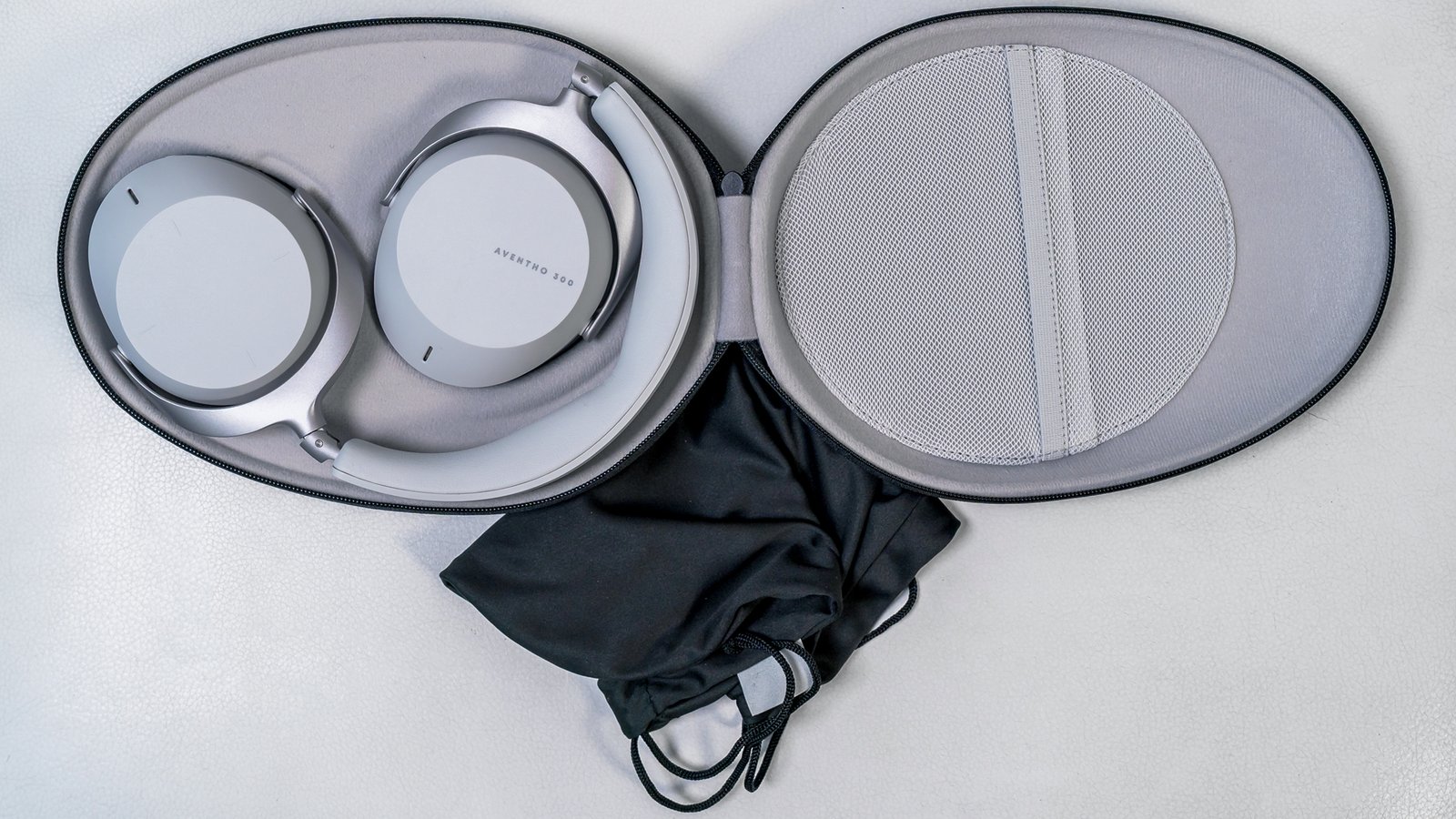 Beyerdynamic Aventho 300 headphones in carrying case.