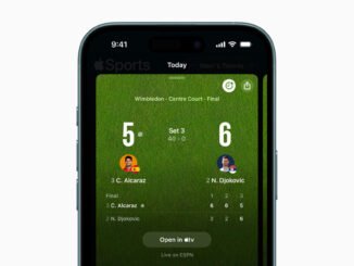 Apple Sports serves up tennis, just in time for Wimbledon