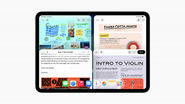 New windowing system in iPadOS 26